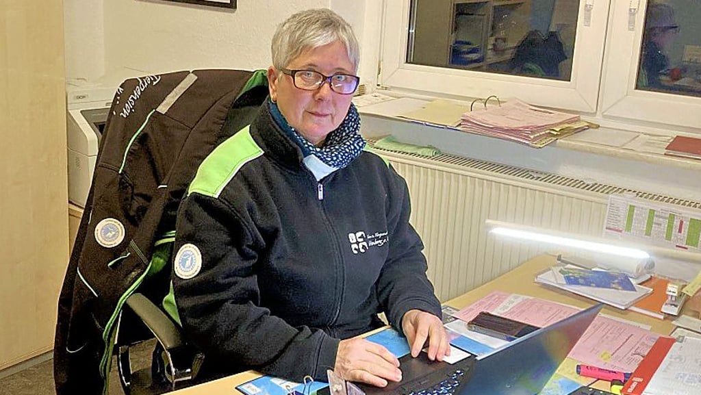 Catrin Rhode leitet das Tierheim in Wittenberg. Viele Schicksale stehen in ihrer Datenbank.