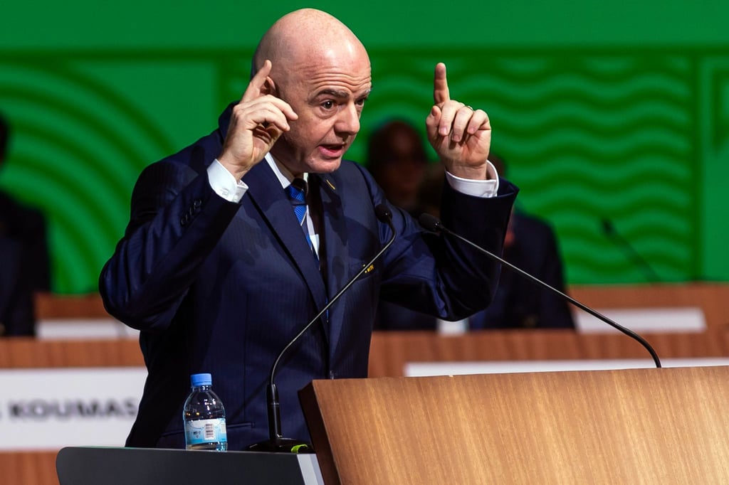 Warnt vor Spielmanipulation im Fußball: FIFA-Boss Gianni Infantino.