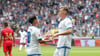 Jason Ceka (l) und Luca Schuler sind verletzt und werden erst 2024 wieder für den 1. FC Magdeburg spielen können.