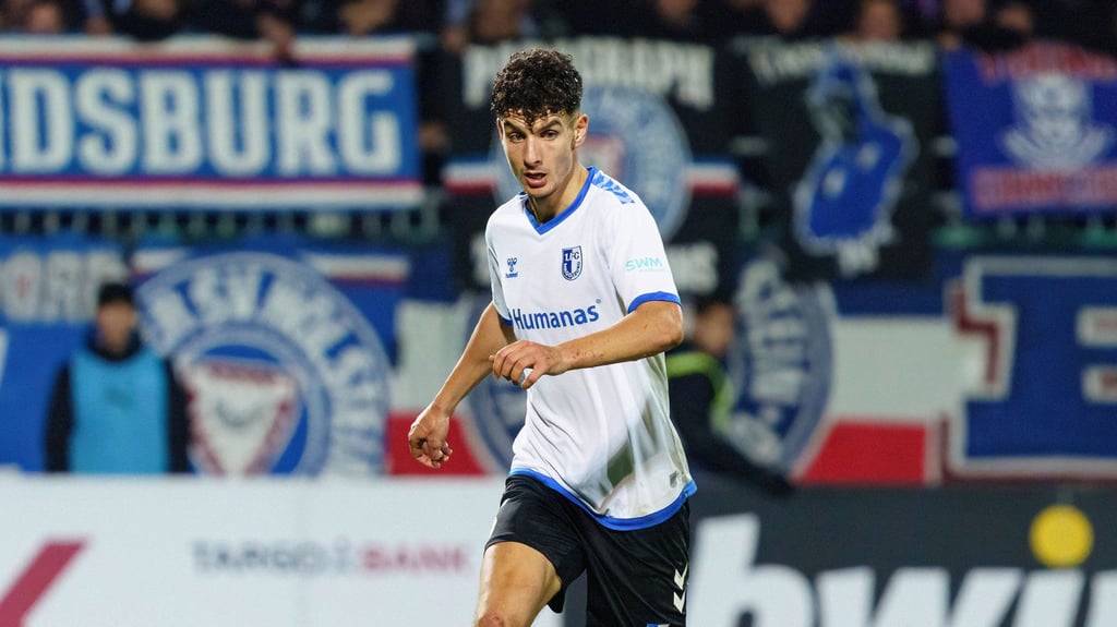 Daniel Elfadli gehört beim 1. FC Magdeburg zu den wichtigsten Spielern. Für das Heimspiel am Samstag gegen Fortuna Düsseldorf meldet sich der "Sechser" fit.