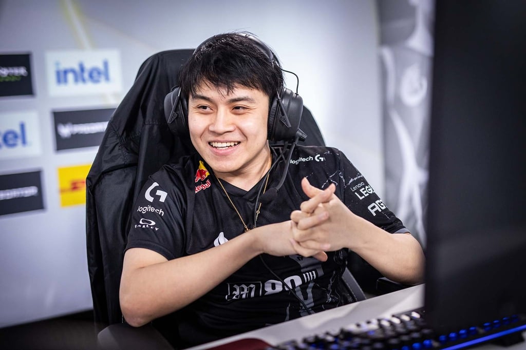 Der malaysische Dota-Spieler JT freute sich besonders bei der ESL One Kuala Lumpur.