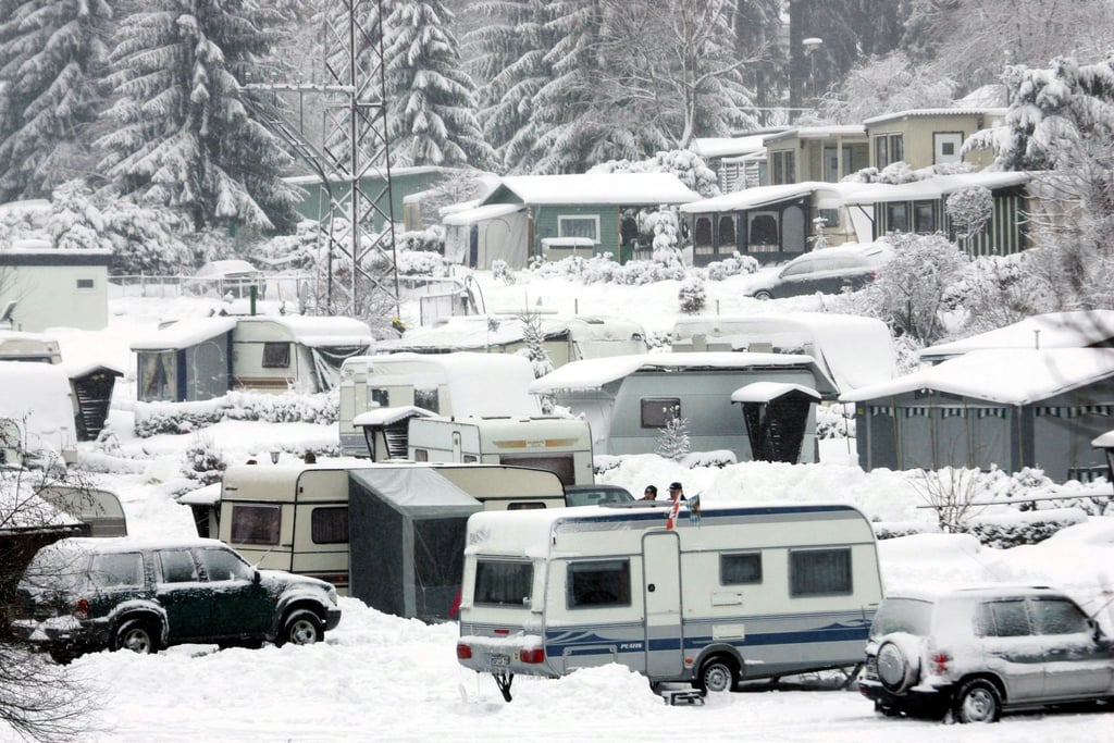 Beim Wintercamping muss man mit einem erhöhten Gasverbrauch rechnen.
