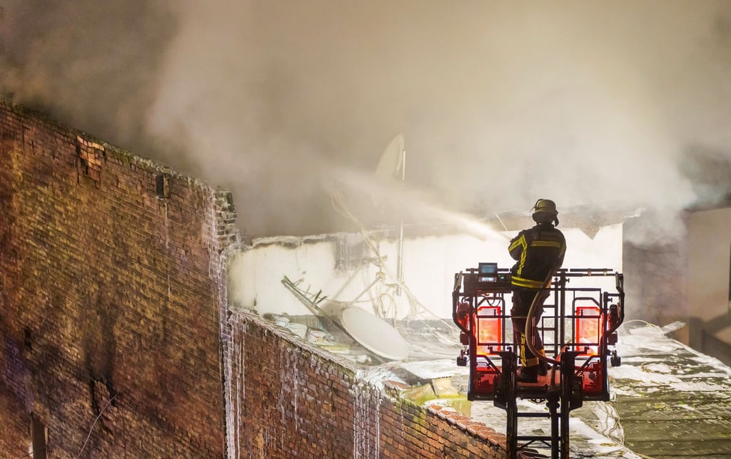 Zwei Menschen starben bei Brand eines Wohnhauses in Offenbach.