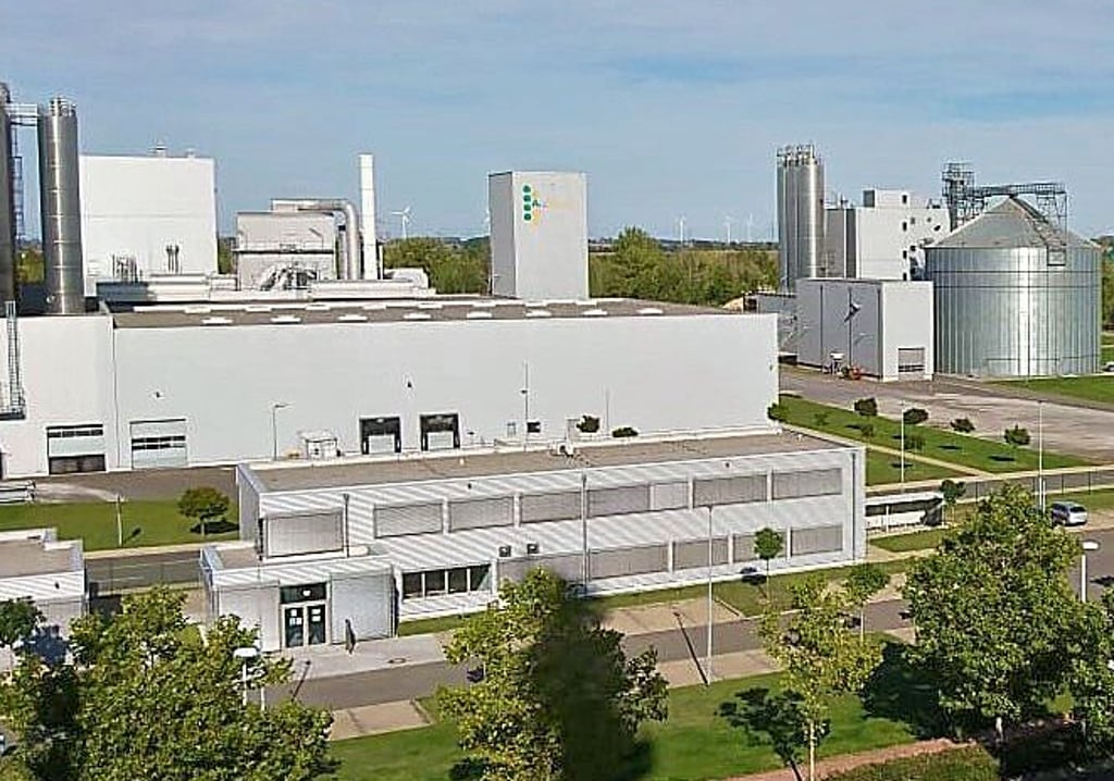 Seit 2011 produziert die Firma Interstarch Weizenstärke im Chemiepark vor den Toren er Stadt Zeitz.
