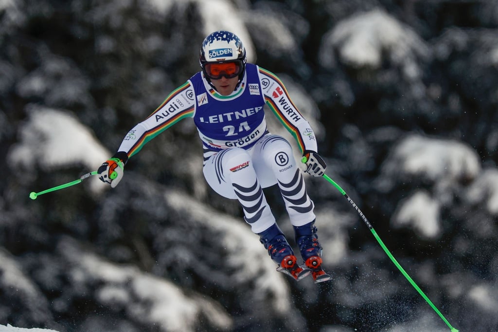 Thomas Dreßen war auf Platz 18 der beste Deutsche im Super G..
