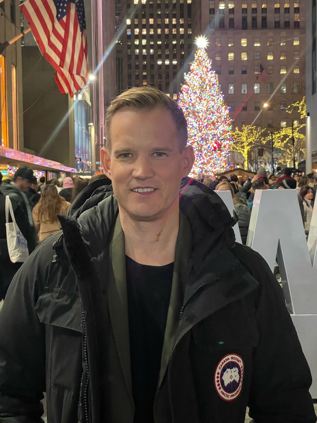 Hendrik Streeck im vorweihnachtlichen New York.