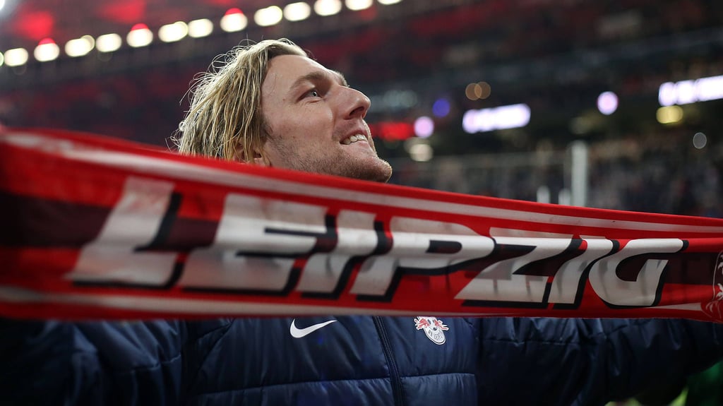 Hingabe für RB Leipzig: Emil Forsberg.