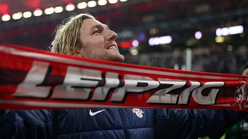 Hingabe für RB Leipzig: Emil Forsberg.