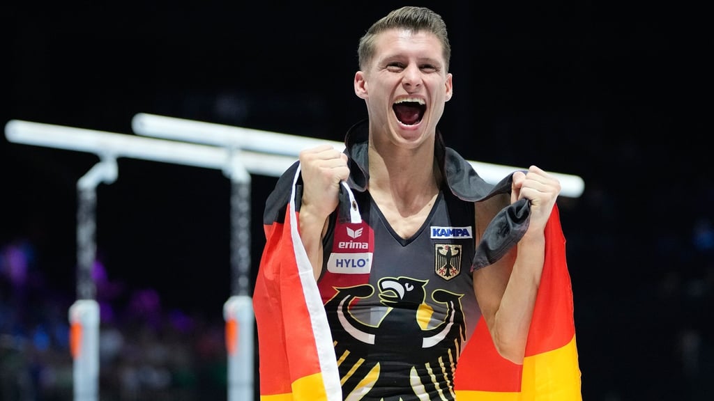Turner und Wahl-Hallenser Lukas Dauser ist Sportler des Jahres.