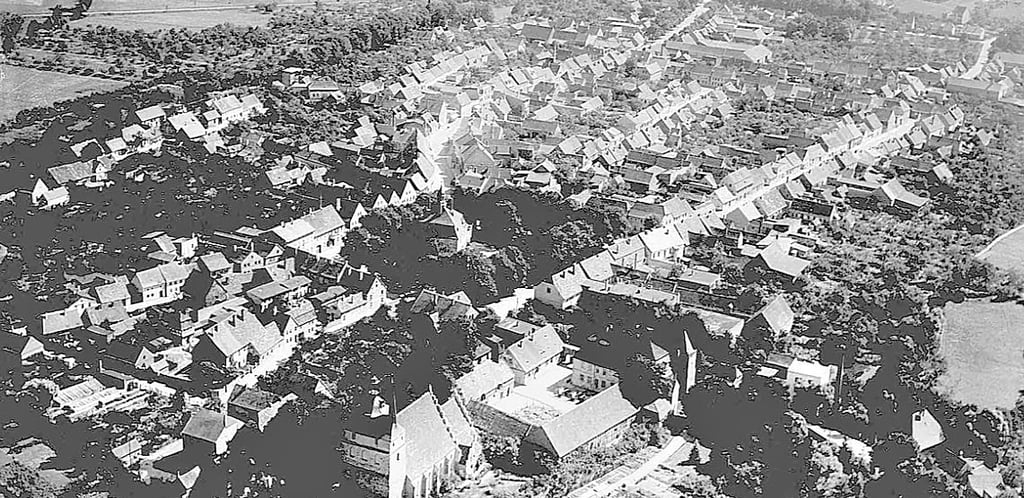 Eine Aufnahme von Loburg aus den 1930er-Jahren.