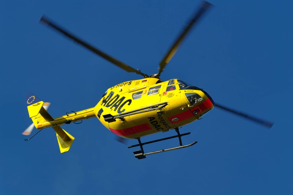 Das siebenjährige Kind wurde nach dem Unfall in ein Krankenhaus nach Halle geflogen.