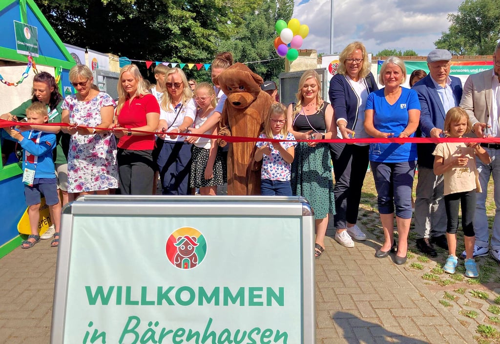 Bis zu 3.000 Mädchen und Jungen besuchen jedes Jahr die Kinderstadt „Bärenhausen“.