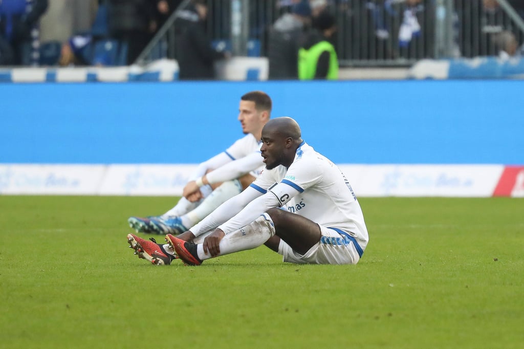 Der 1. FC Magdeburg verlor nach 2:0-Führung gegen Fortuna Düsseldorf. Kapitän Amara Condé war restlos enttäuscht.