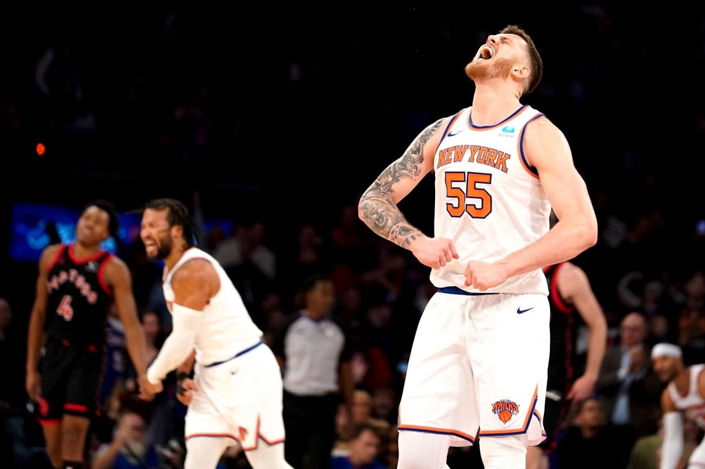 Isaiah Hartenstein hat bei den New York Knicks eine starke Saison als Einwechselspieler.