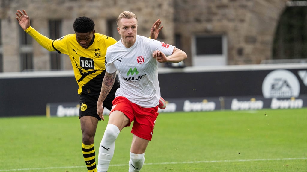 Sebastian Zieleniecki erlitt im Spiel gegen Dortmund II einen Kreuzbandriss.