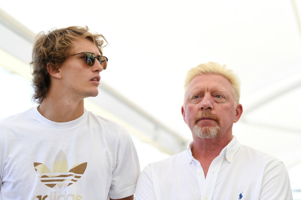 Alexander Zverev (l) will in der Weltrangliste noch weiter nach oben klettern. Boris Becker sieht dafür gute Chancen.