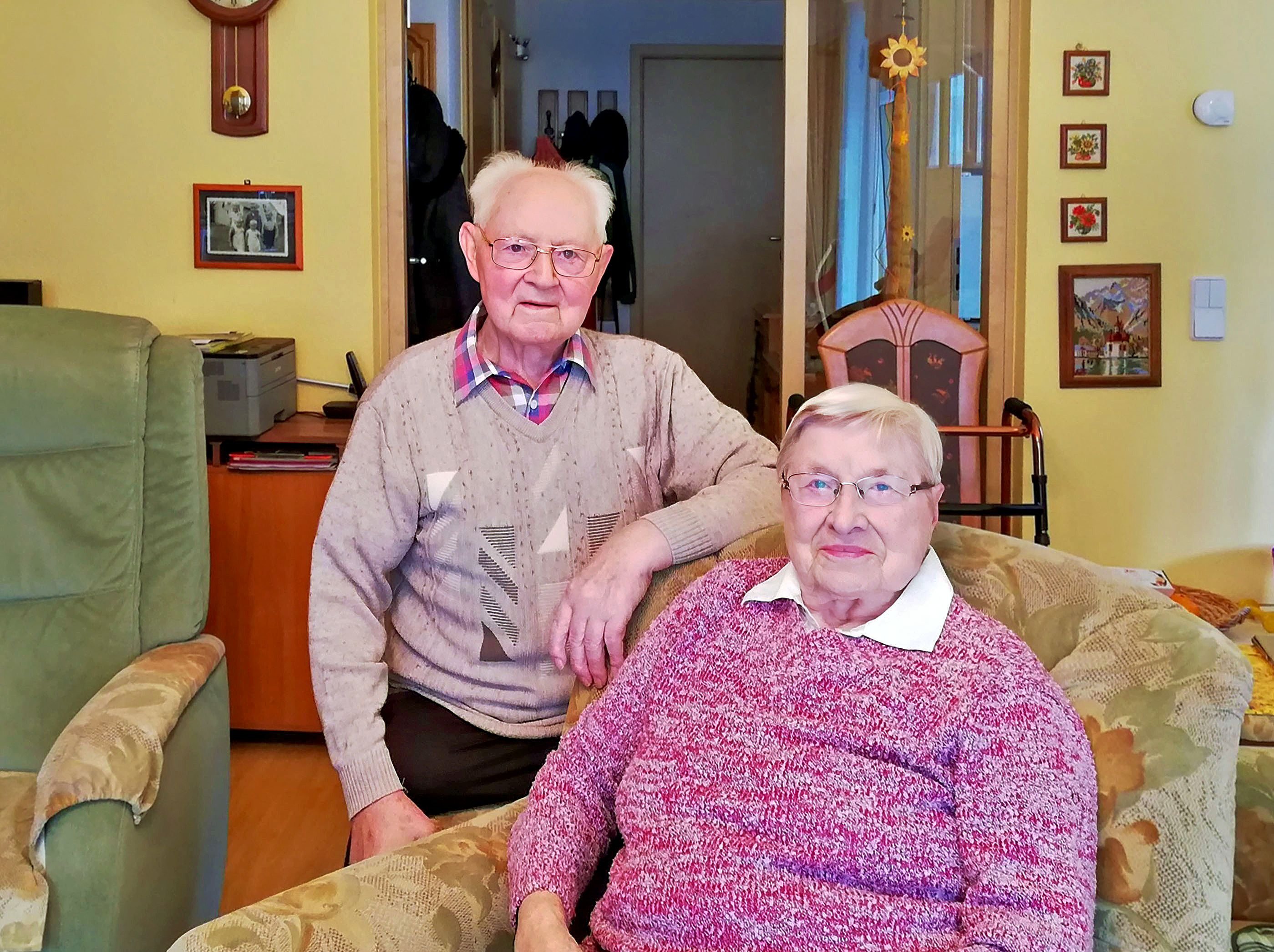 70 Jahre Verheiratet: Johanna Und Kurt Seidelt Aus Zeitz Feiern ...