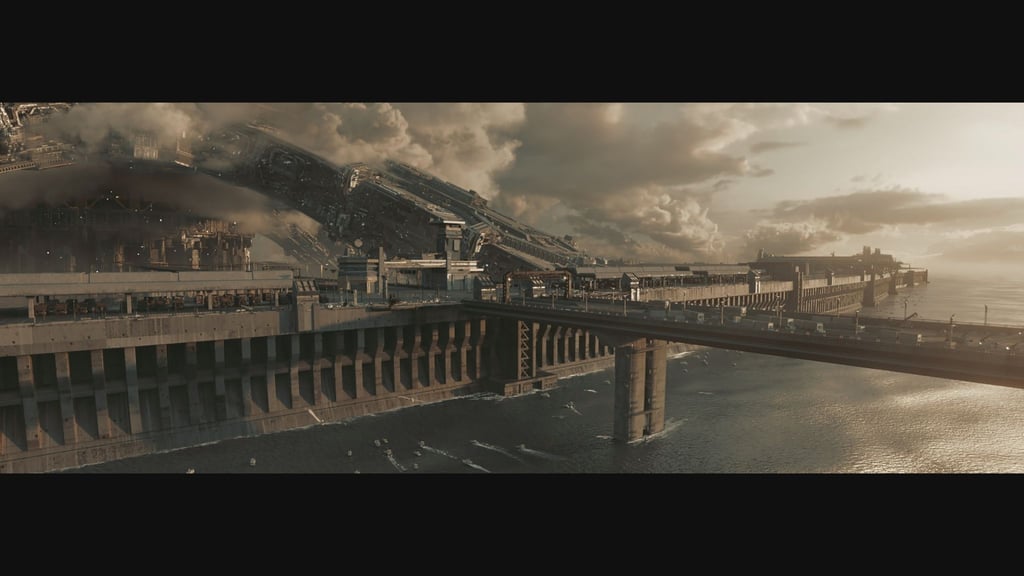 Eine Szene aus dem Film "Die wandernde Erde II".