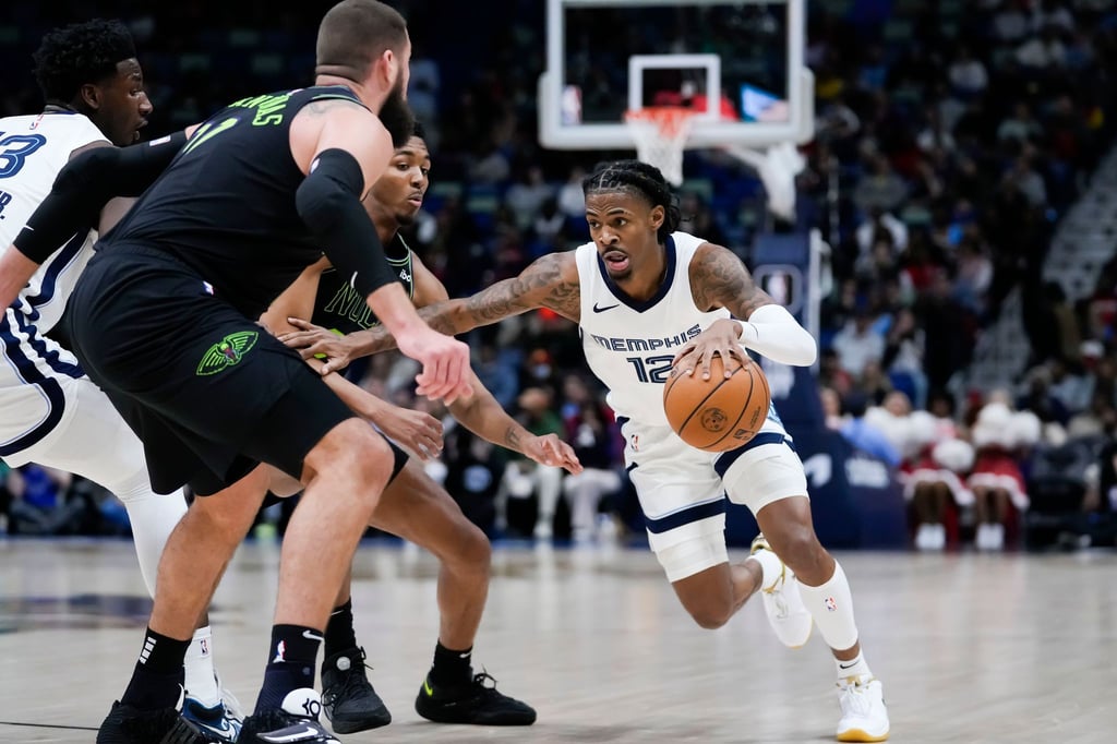 Nach seiner Sperre steht NBA-Star Ja Morant wieder auf dem Platz.
