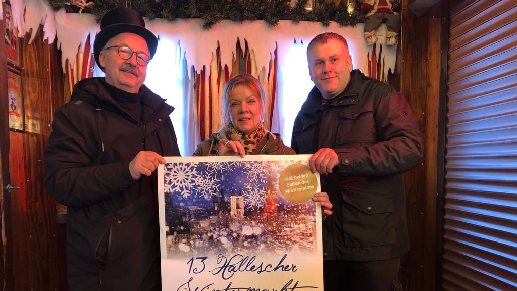 Wintermarkt in Halle Start am 26. Dezember 2023