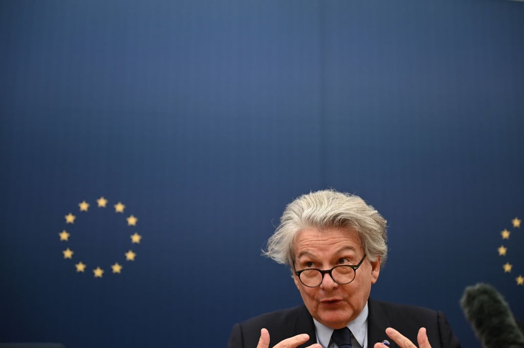 Thierry Breton ist EU-Kommissar für Binnenmarkt und Dienstleistungen.