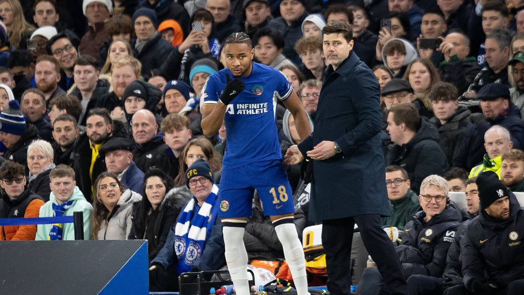 Nkunku traf gleich für Chelsea.