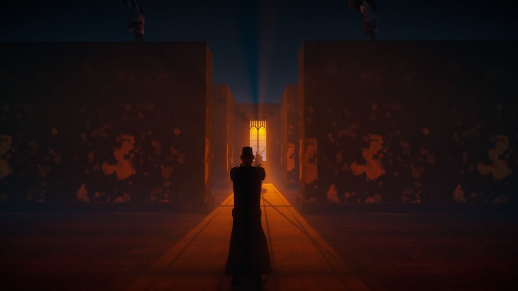 Monsterjäger James Savage muss sich in „El Paso, Elsewhere“ aus einer surrealen Welt herauskämpfen.