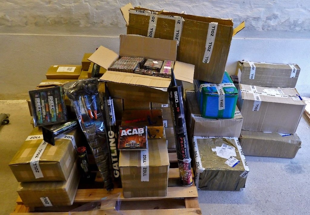 In Sachsen-Anhalt wurde illegale Pyrotechnik gefunden.