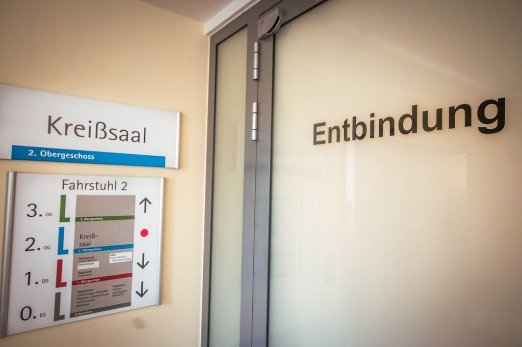 Entbindungsstation im Klinikum Leer.