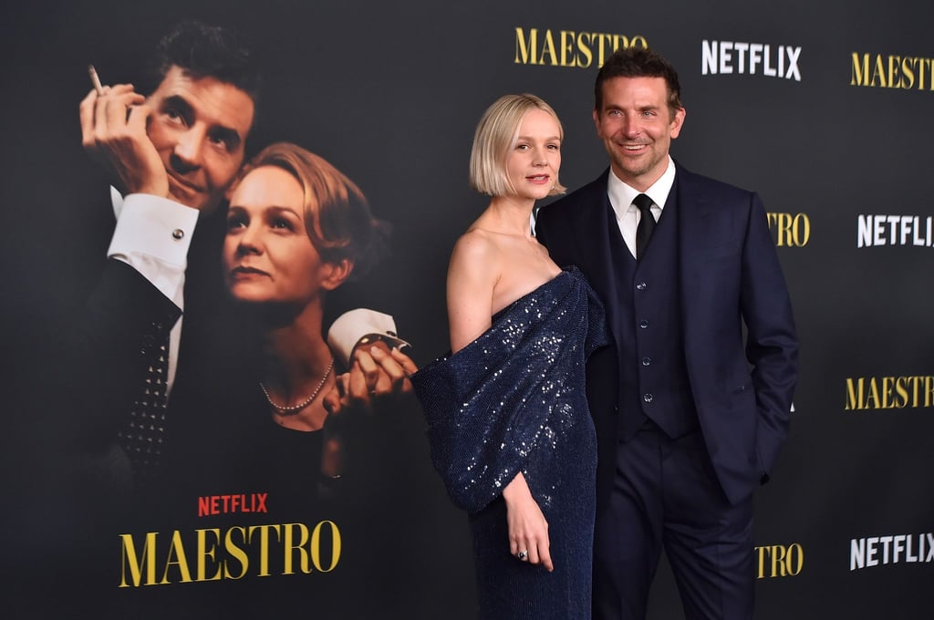 Carey Mulligan und Bradley Cooper kommen zu einer Sondervorführung von „Maestro“ im Academy Museum of Motion Pictures in Los Angeles.