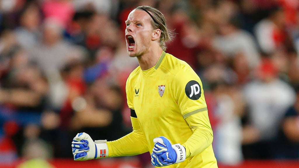 Von der Nummer drei bei RB zur Stammkraft beim FC Sevilla: Örjan Nylands Sommer-Transfer hat sich für den Keeper ausgezahlt.