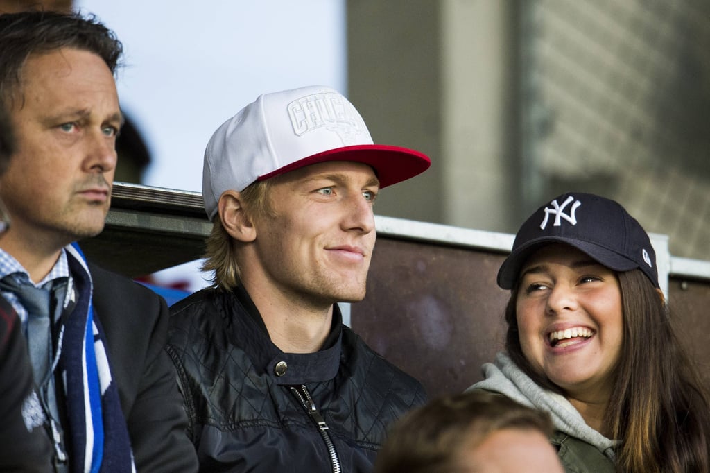 Emil Forsberg und seine Frau Shanga.