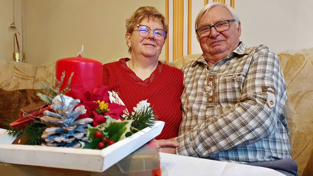 Sieglinde und Karl-Heinz Günther feiern am Heiligen Abend ihre Diamantene Hochzeit.