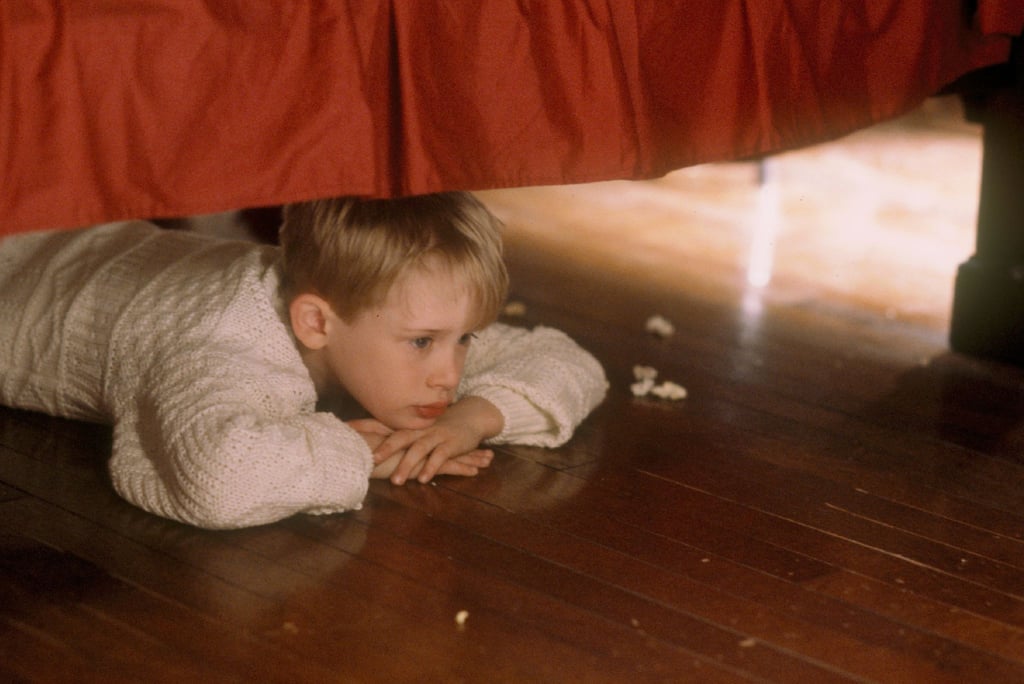 Szene aus dem Komödienklassiker mit Kevin (Macaulay Culkin).