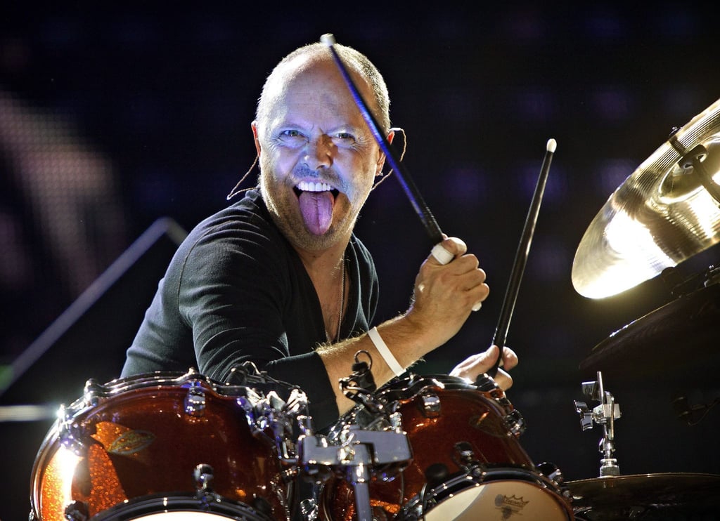 Der Schlagzeuger der Band Metallica: Lars Ulrich.