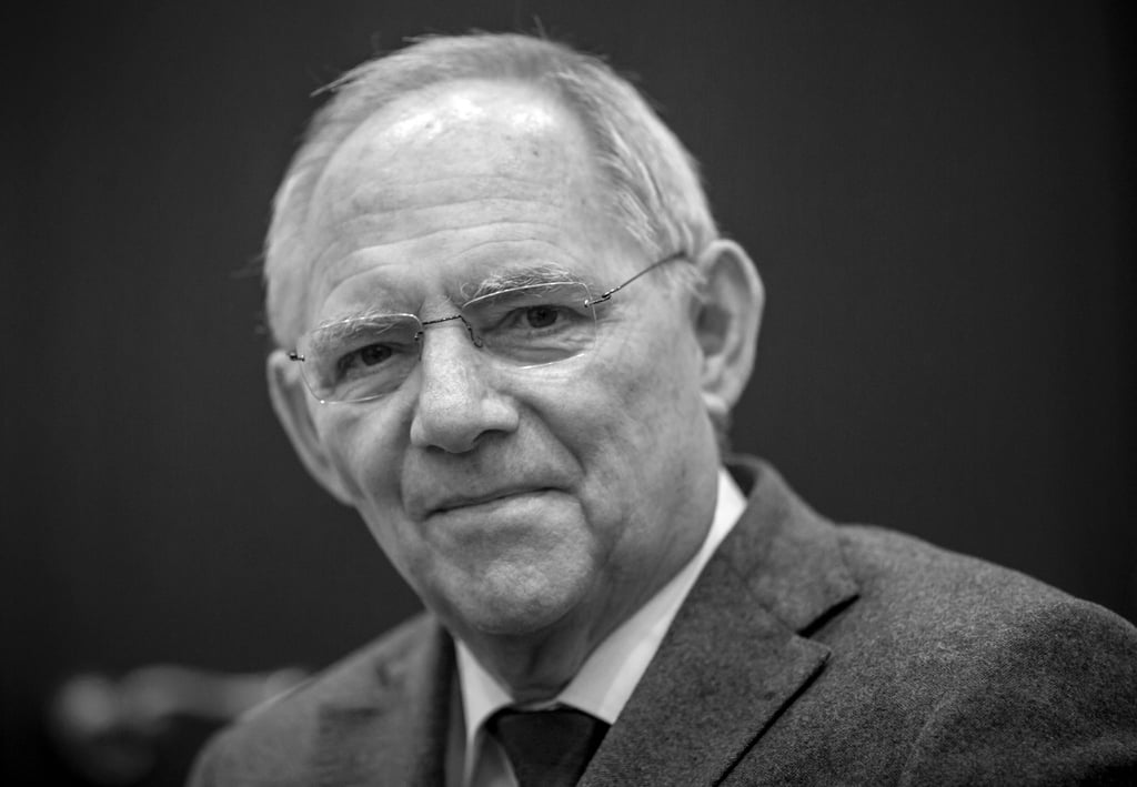 Der frühere Bundestagspräsident Wolfgang Schäuble ist tot.