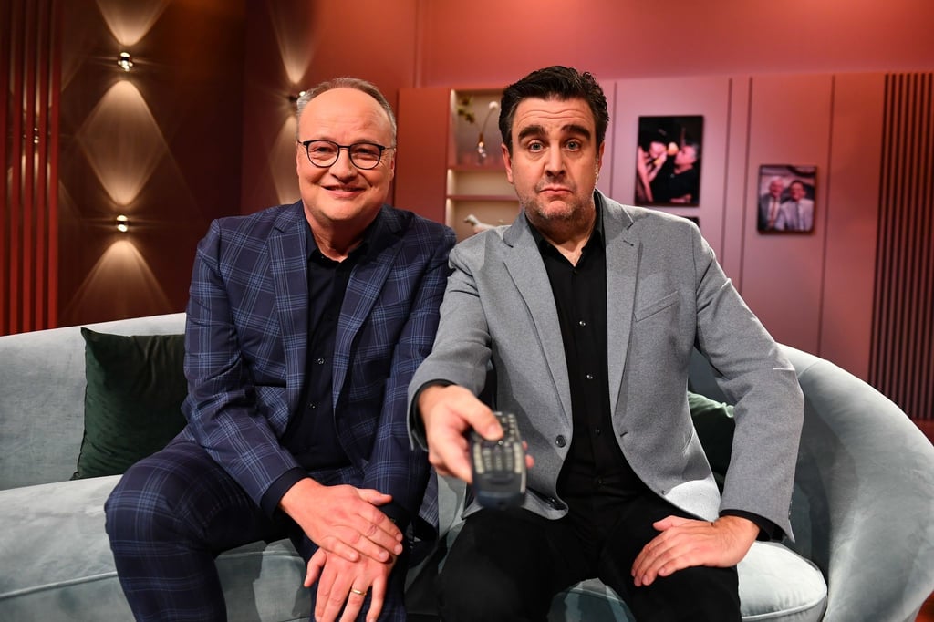 Oliver Welke (l) und Bastian Pastewka in „Welke & Pastewka - Wiedersehen macht Freude!“.