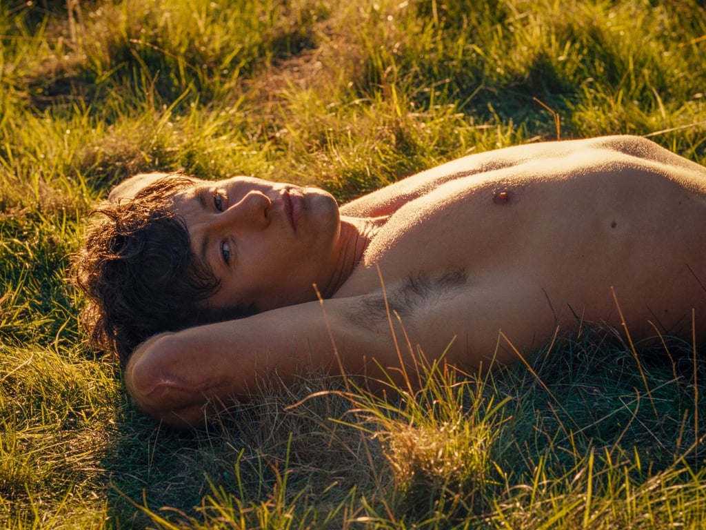 Barry Keoghan als Oliver in einer Szene des Films „Saltburn“.