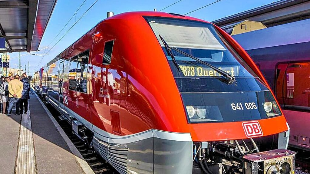 Die Baureihe 641 verkehrt nach Querfurt – normalerweise.