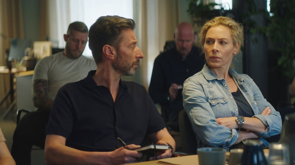 Maria Wern (Eva Röse) und ihr Kollege Arvidsson (Peter Perski) ermitteln in Gotland.