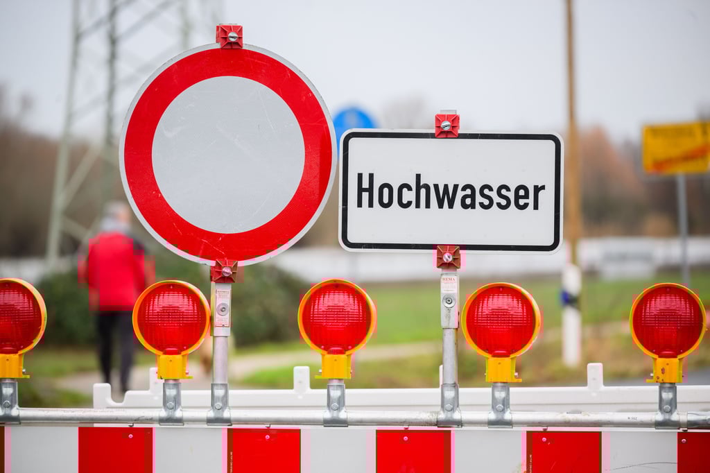 In Sachsen-Anhalt sind einige Regionen noch vom Hochwasser gefährdet,