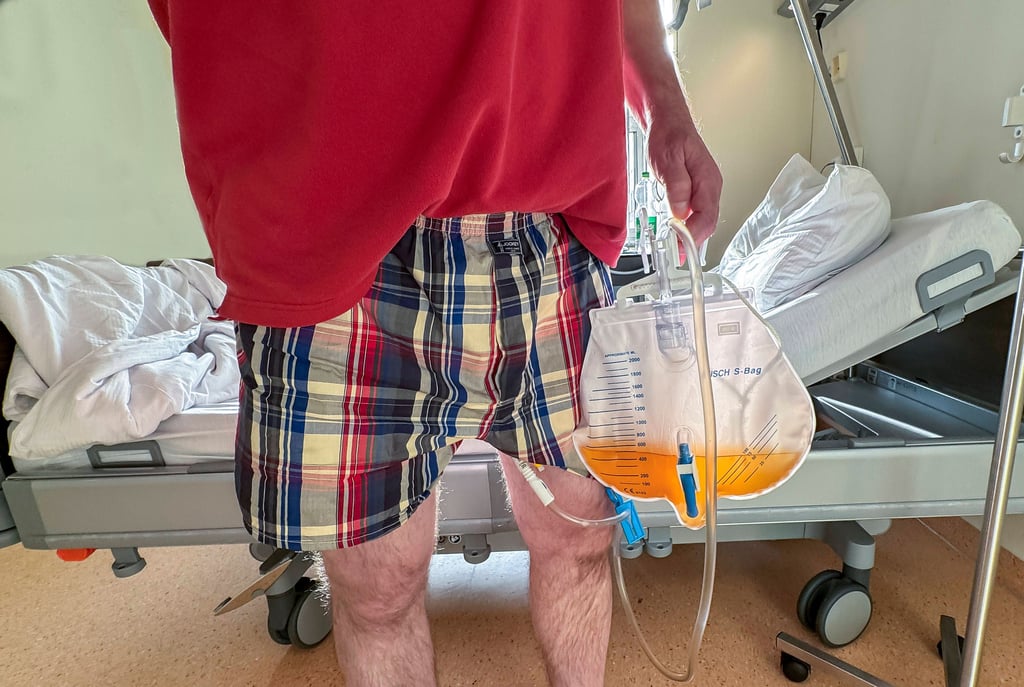 Viele Patienten befürchten eine Inkontinenz, wenn ihr Prostatakrebs behandelt wird.