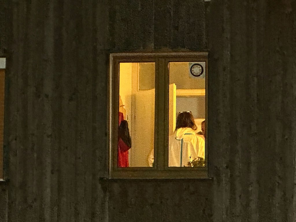 Die Spurensicherung arbeitet am Tatort in Parsberg.