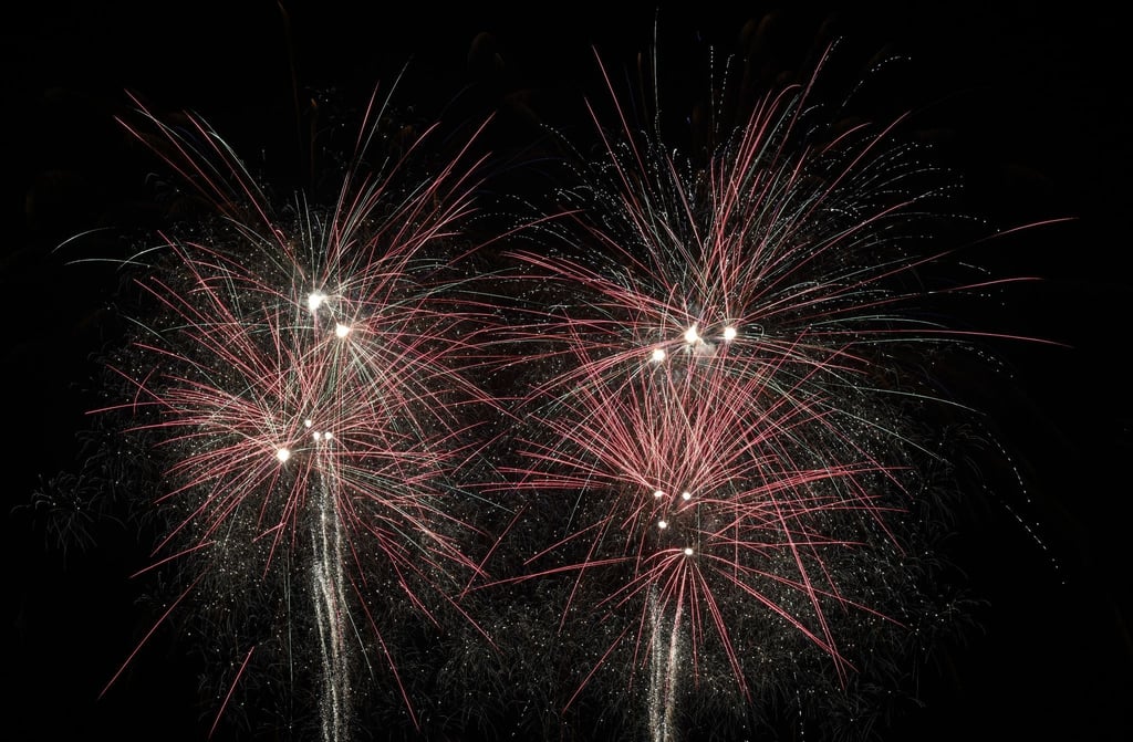 Silvesterfeuerwerk.