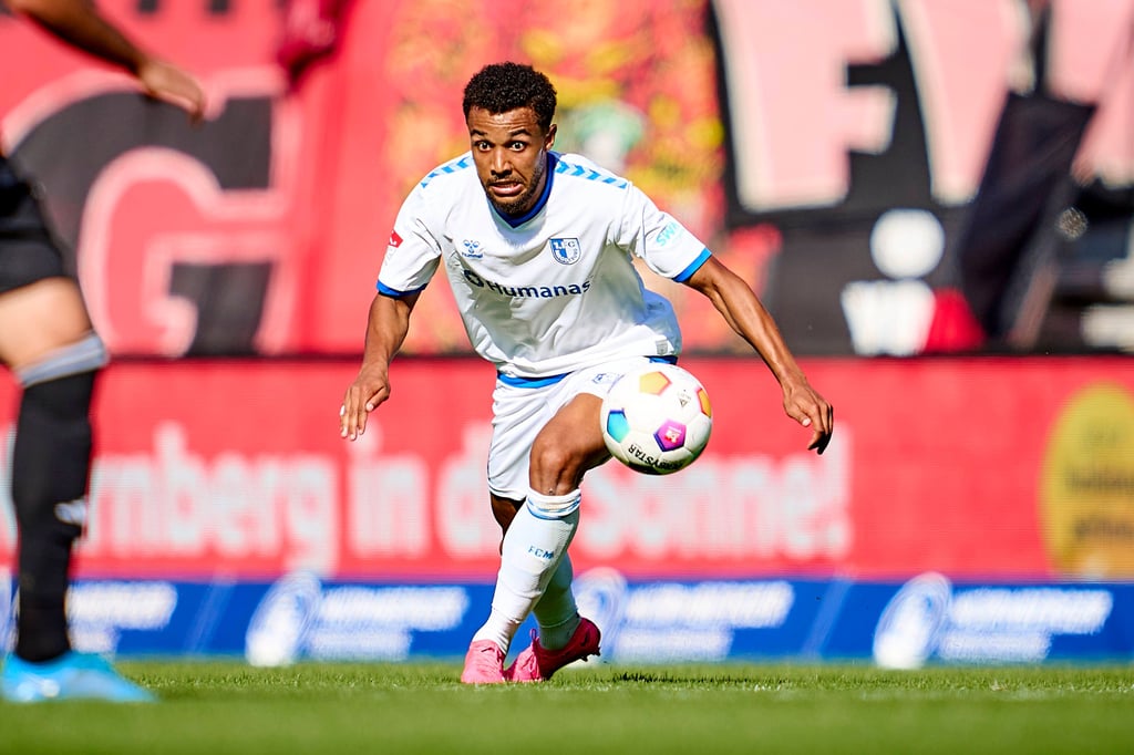 Leon Bell Bell vom 1. FC Magdeburg wurde nicht für Kamerun beim Afrika-Cup im Januar 2024 nominiert.