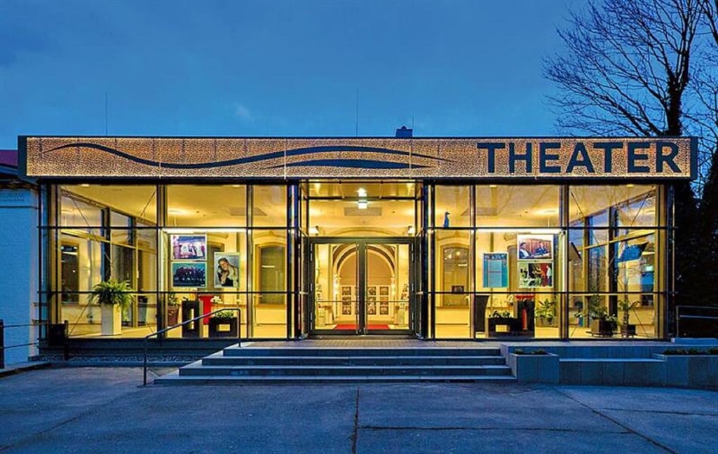 Das Foyer des Theaters Eisleben.
