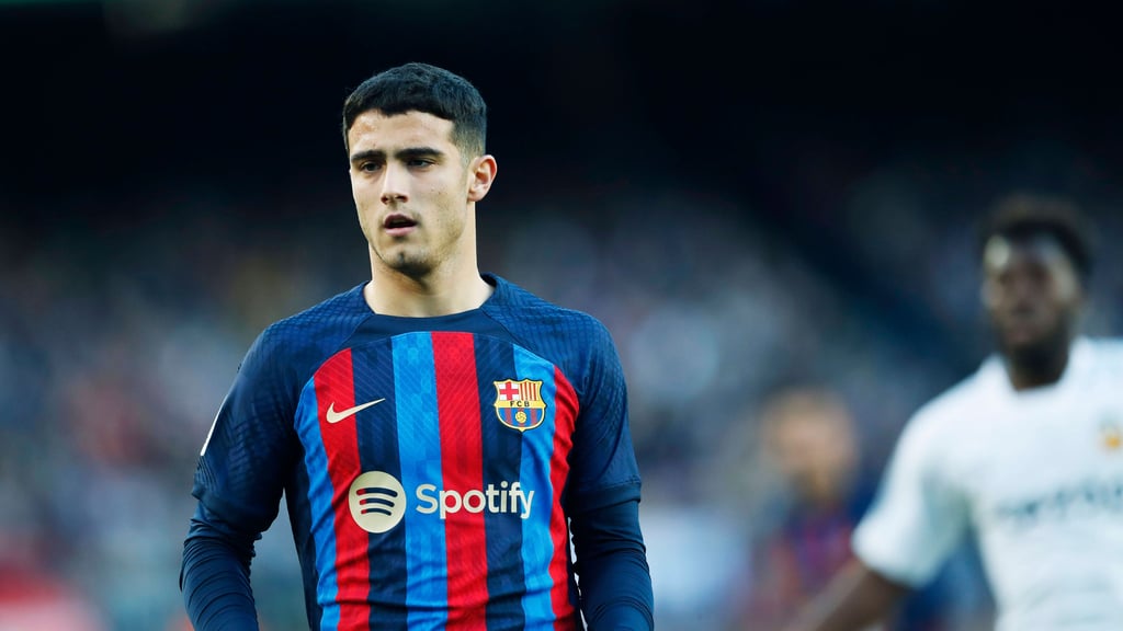 Angel Alarcon beim Ligaspiel gegen Valencia im März 2023.