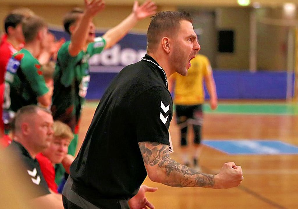 Im Spiel emotional dabei: Christoph Theuerkauf.