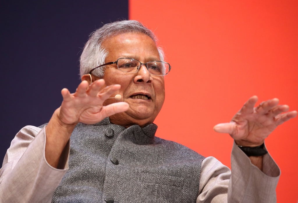 Friedensnobelpreisträger Muhammad Yunus im Januar 2020 in München.
