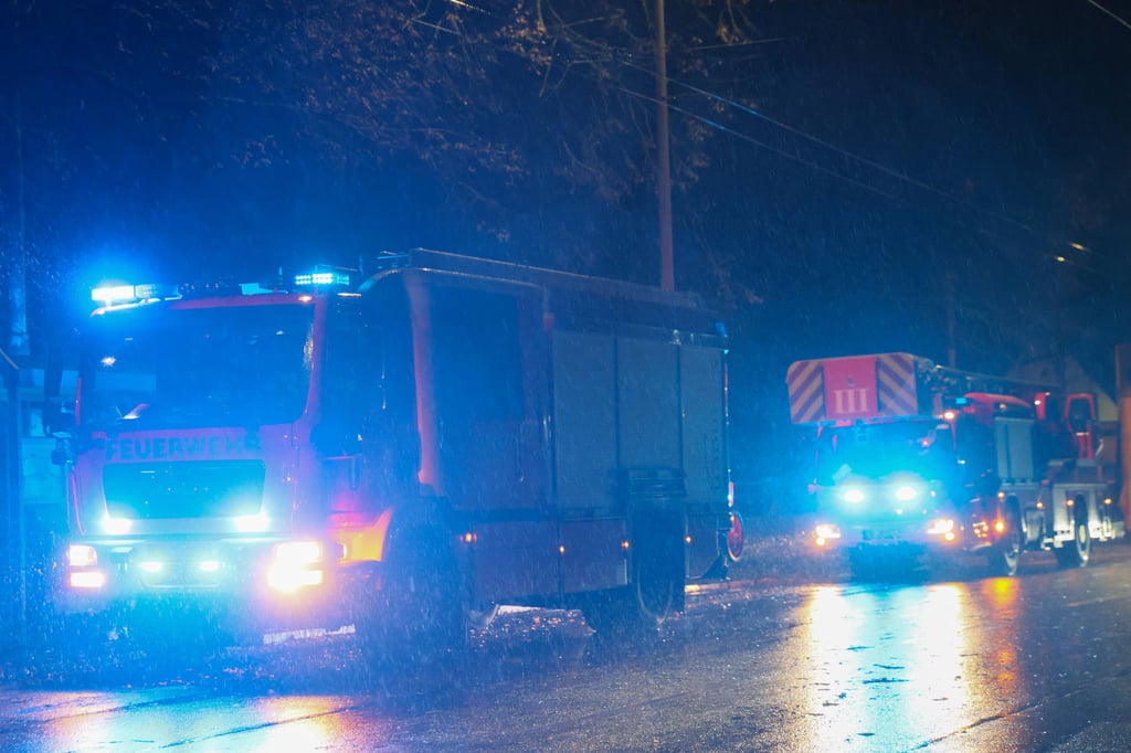 In der Silvesternacht musste die Feuerwehr mehrmals ausrücken.